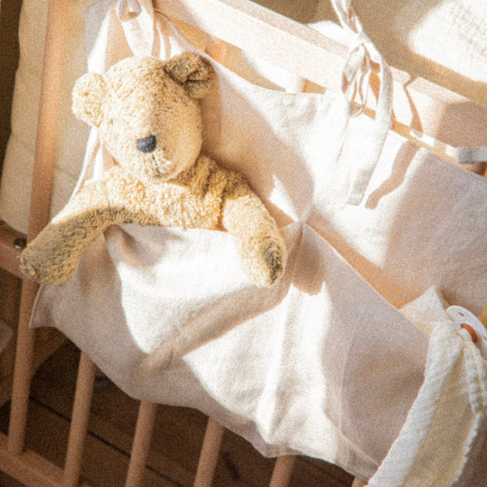 Bed Pocket Linen - Beige