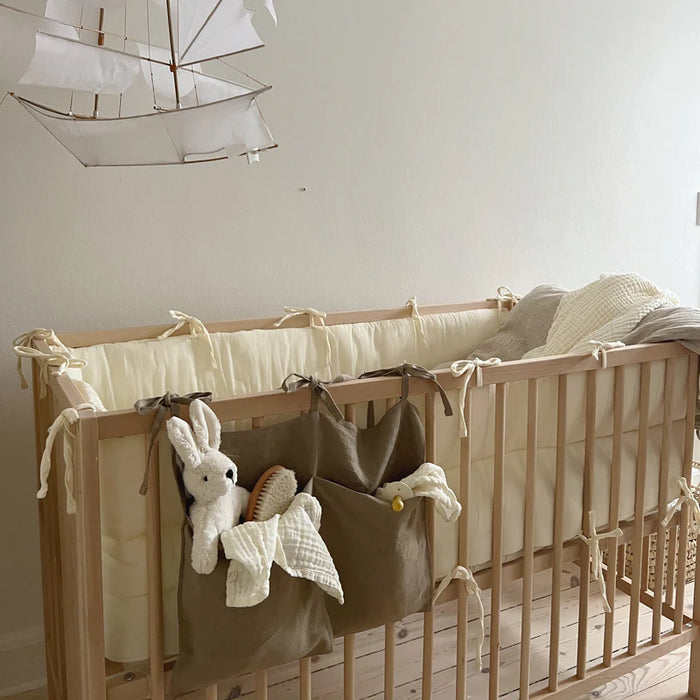 Bed Pocket Linen - Dark Beige