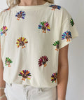 Beige Multi Turkey Tee