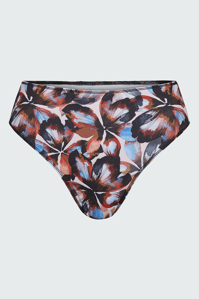 Belle Bikini Bottom in Flutter Petals