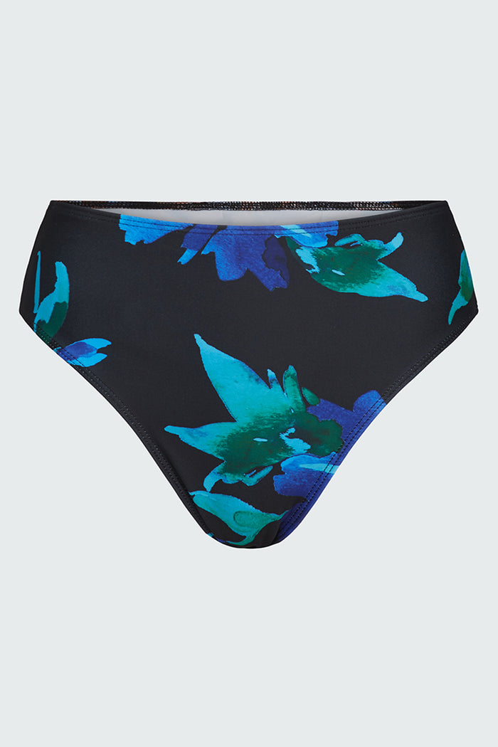 Belle Bikini Bottom in Midnight Floral