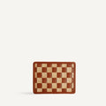Bembien - Nico Card Case in Caramel x Sienna Check