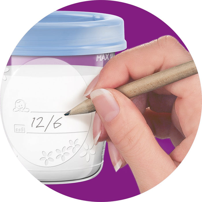 BEWAARBEKERS - 180 ml - 10 stuks