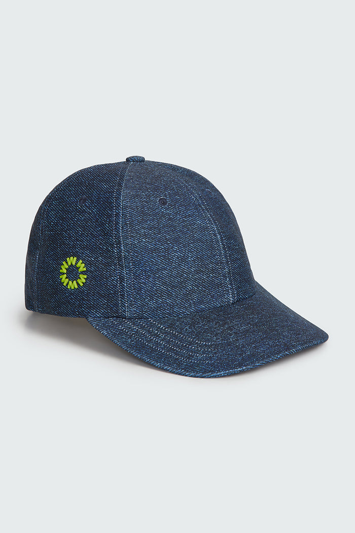 Watskin Billie baseball cap in Denim Blue