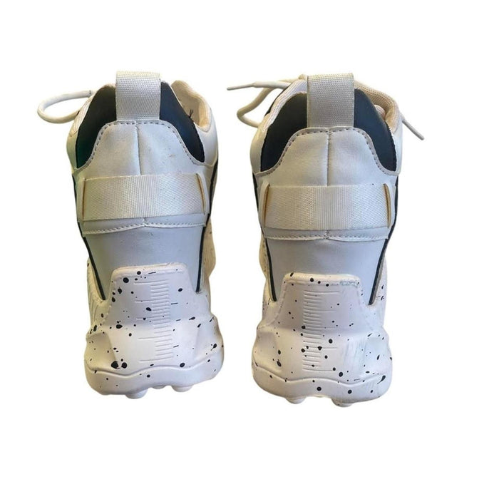black and white sneakers