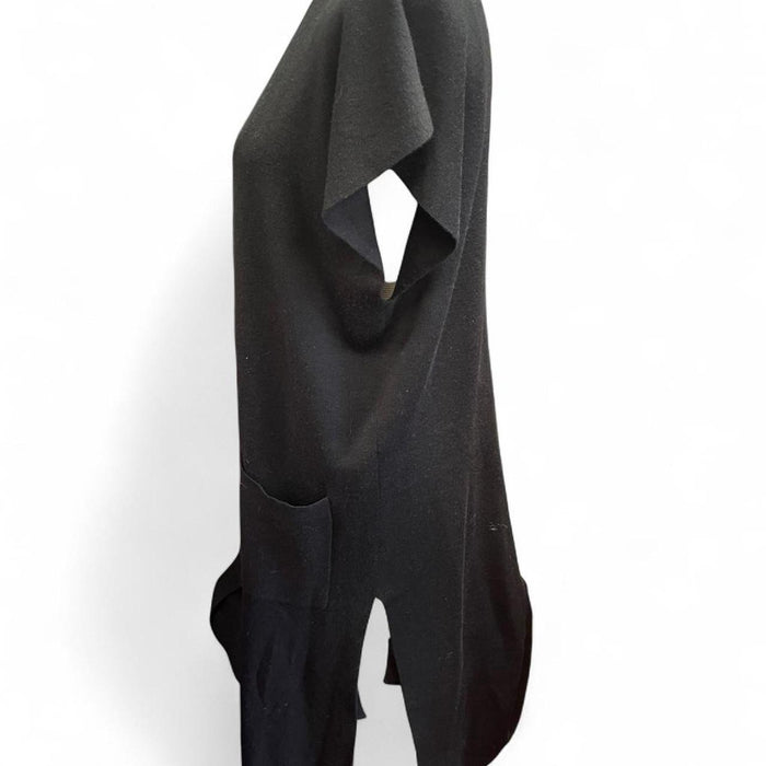 Black long sleeve cardigan