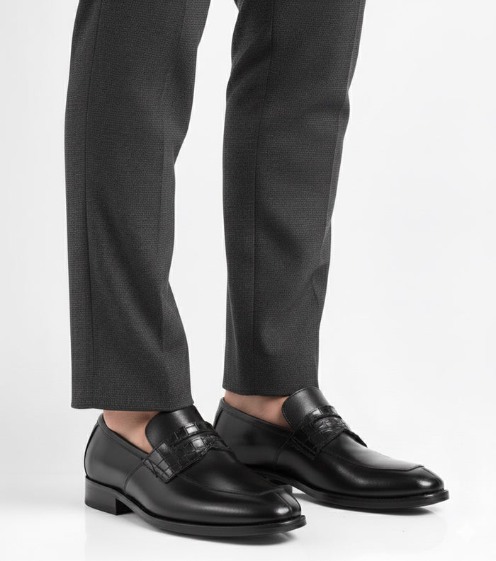 BLACK MILAN LOAFER