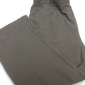 Black polyester wide leg pants