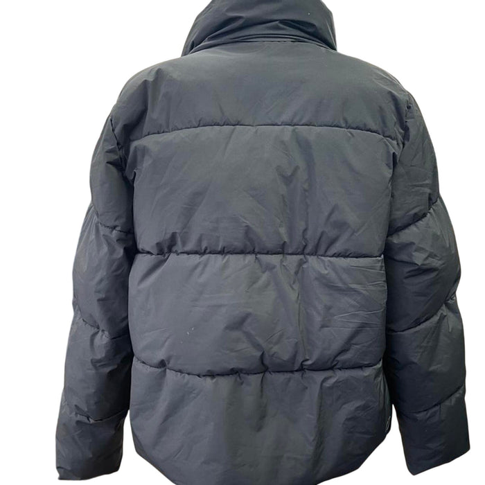 Black puffer jacket