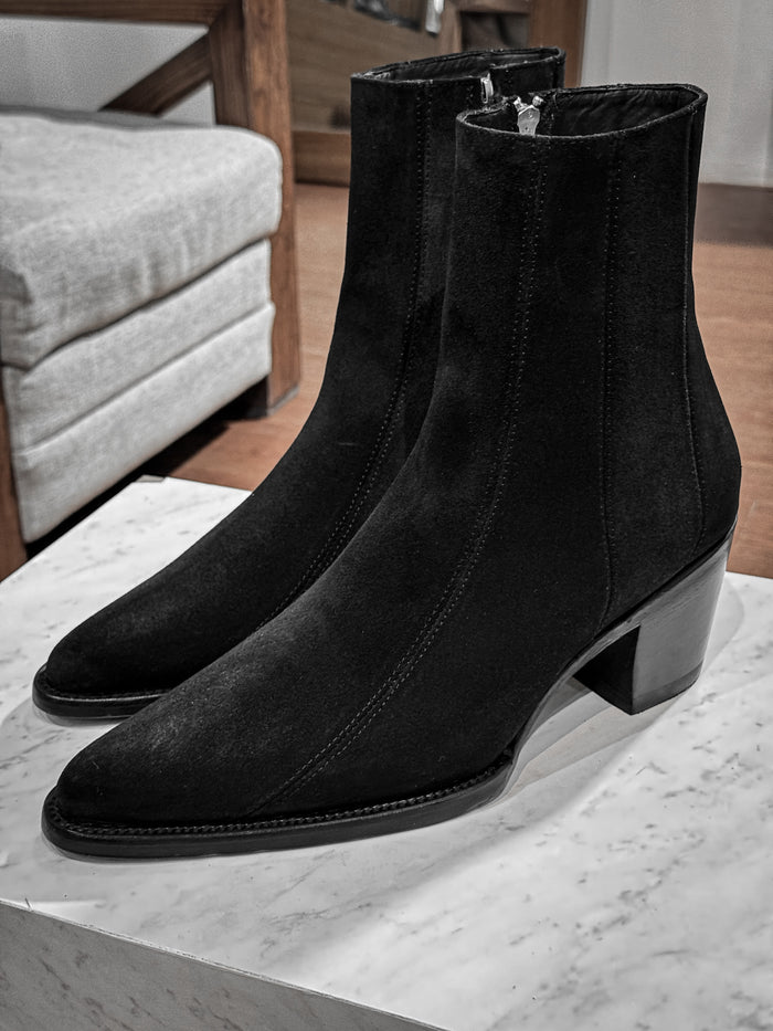BLACK VARSOVIA SUEDE