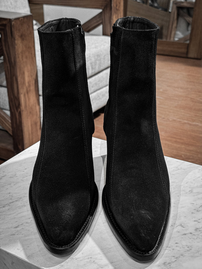 BLACK VARSOVIA SUEDE