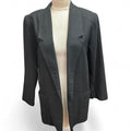 Black wool blend blazer