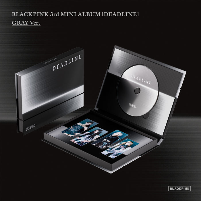 [BLACKPINK] BLACKPINK 3rd MINI ALBUM [DEADLINE] GRAY Ver.- [PRE-ORDER]-Luxiface.com