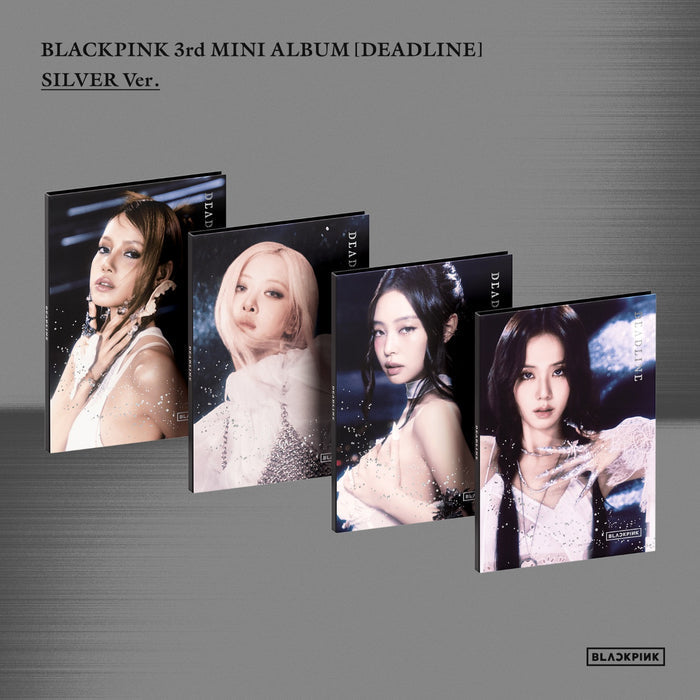 [BLACKPINK] BLACKPINK 3rd MINI ALBUM [DEADLINE] SILVER Ver. - JENNIE ver.- [PRE-ORDER]-Luxiface.com