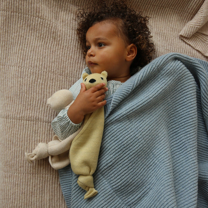 BLANKET GASTON - 140x140 frost blue