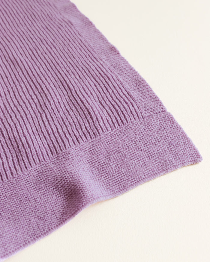 BLANKET GASTON - 140x140 lavender