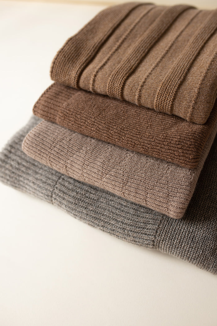 BLANKET GASTON - 140x140 stone