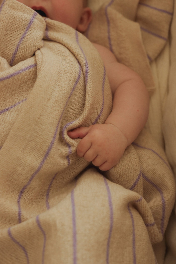 Blanket Harry - cream/lilac