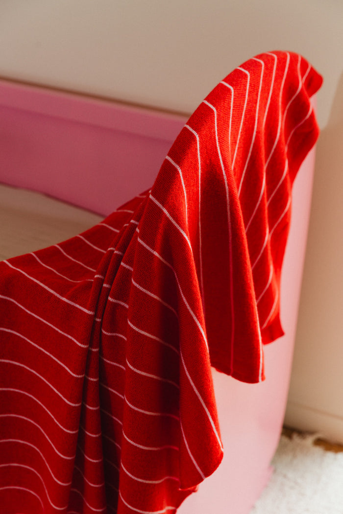 Blanket Harry - red/cotton candy