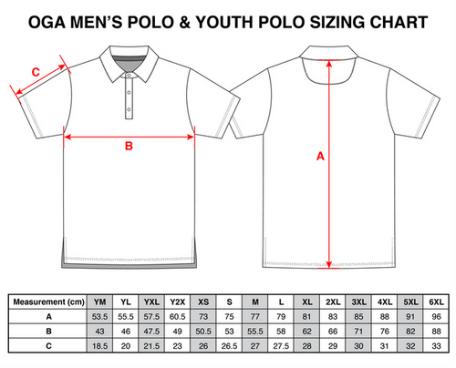 "Bloom" Black Smoke - OGA Youth Polo - Smoke Gray / Black