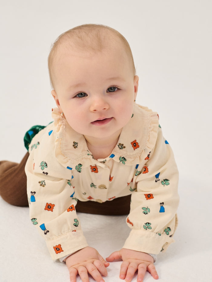 Blossom all over woven blouse - BABY