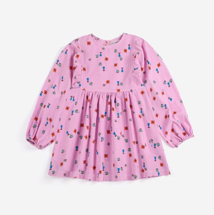 Blossom all over woven dress - BABY