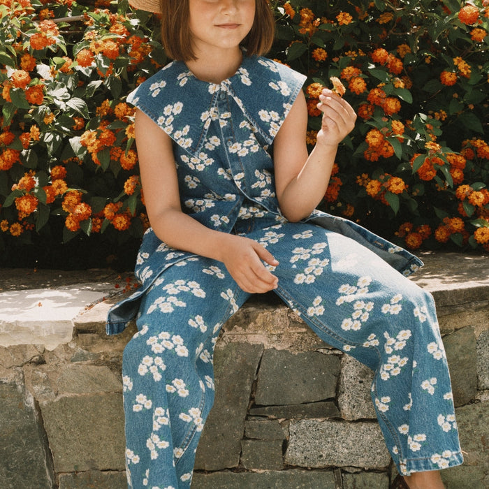 Blossoms Denim Jeans - KIDS