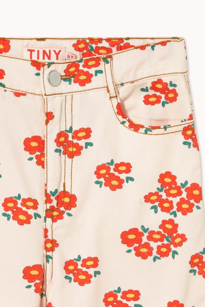 Blossoms Twill Jeans - KIDS