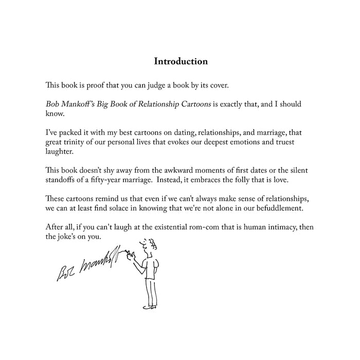 Bob Mankoff's Big Book of Relationship Cartoons (Mind Reader / Personalized Cover)