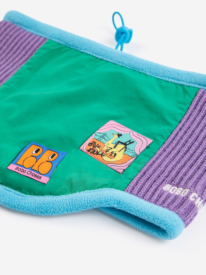 Bobo Choses color block neck warmer - KIDS