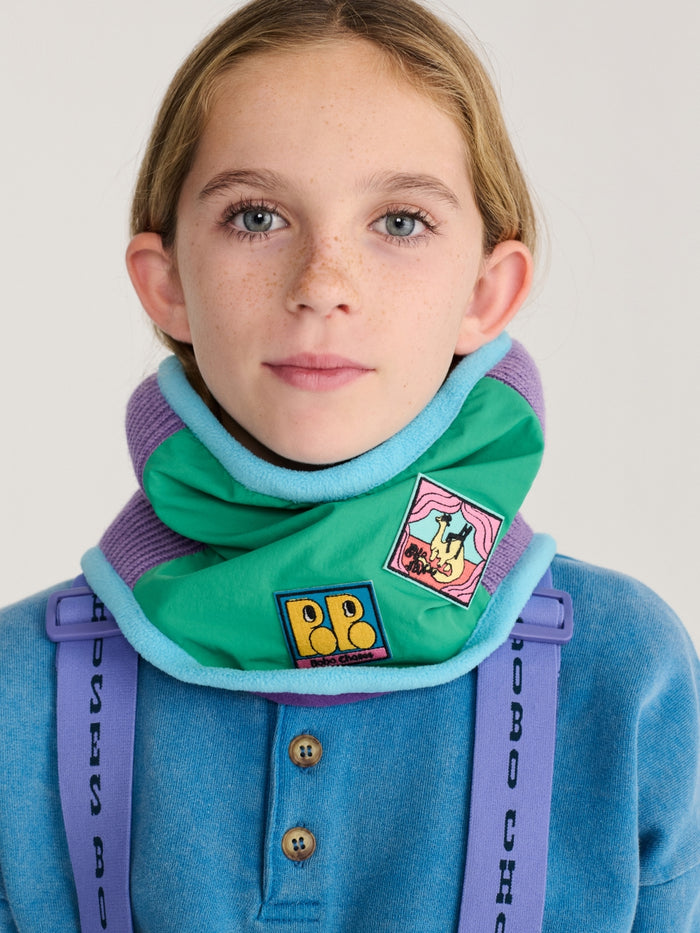 Bobo Choses color block neck warmer - KIDS
