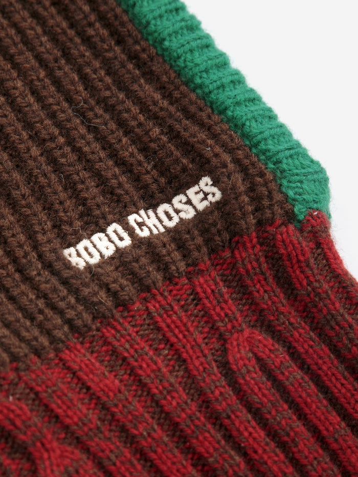 Bobo Choses knitted balaclava - BABY