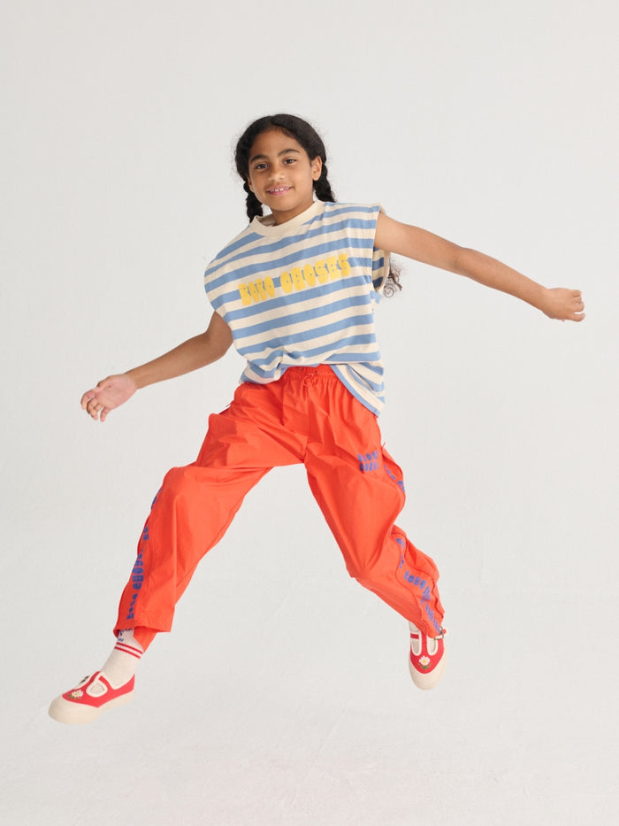 Bobo Choses Modern striped sleeveless T-shirt - KIDS