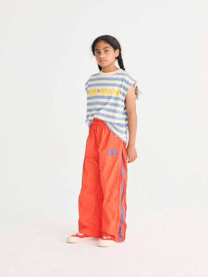 Bobo Choses Modern striped sleeveless T-shirt - KIDS