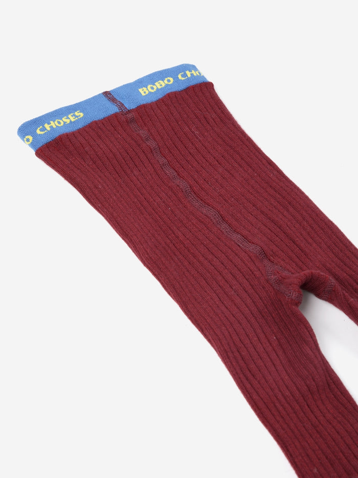 Bobo Choses ribbed tights - KIDS