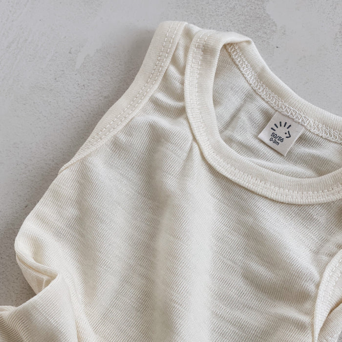 BODY WOOL & SILK - sleeveless