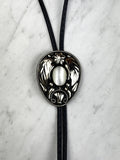 BOLO TIE WHITE PEARL