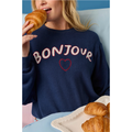 Bonjour Babe Boucle Bonjour Sweater