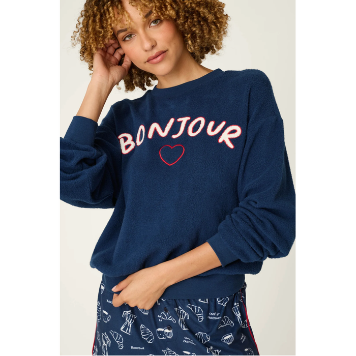 Bonjour Babe Boucle Bonjour Sweater
