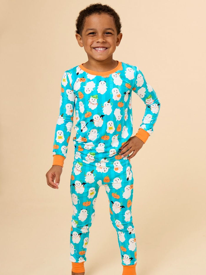 Boo Bash Long Sleeve Pajama Set, Bamboo Viscose