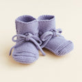 Booties 0-9m - Lilac