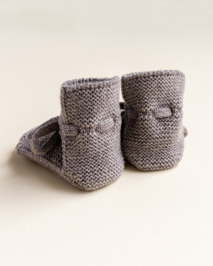 Booties 0-9m - Otter