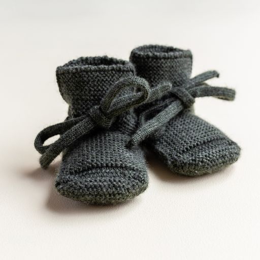 Booties 0-9m - Pine