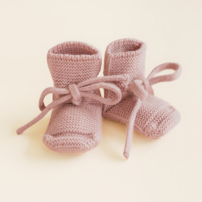 Booties 0-9m - Powder