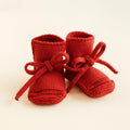 Booties 0-9m - Red