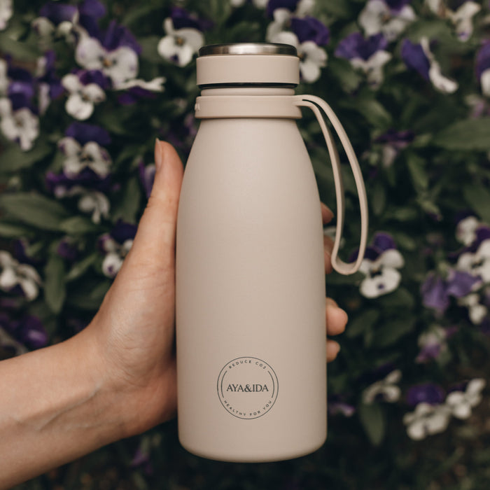 BOTTLE HANDLE  - CREAM BEIGE