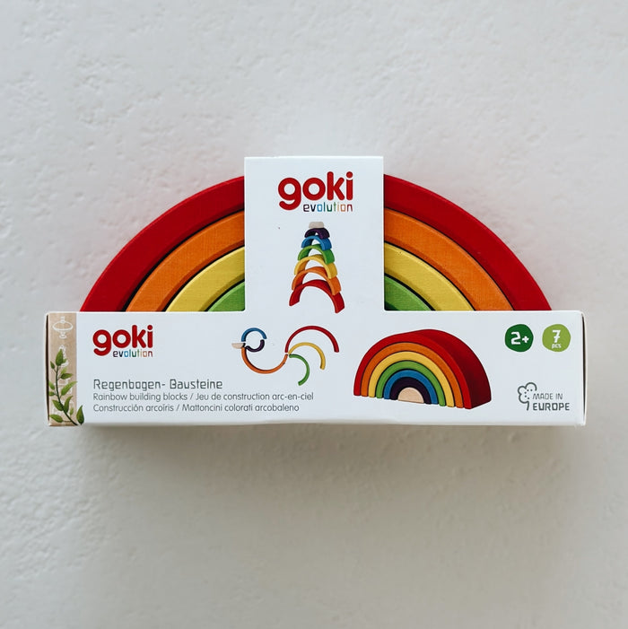 BOUWBLOKKEN - KLEINE REGENBOOG