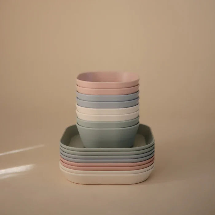BOWL SQUARE 2x - sage