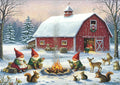 Boxed cards, Tomtar & Animals at Barn