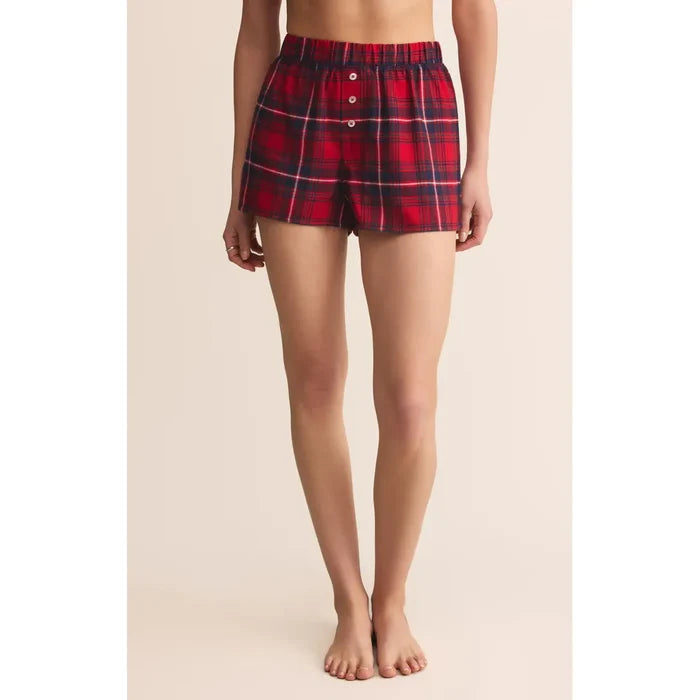 Boyfriend Boxer in Haute Red - Romantiques